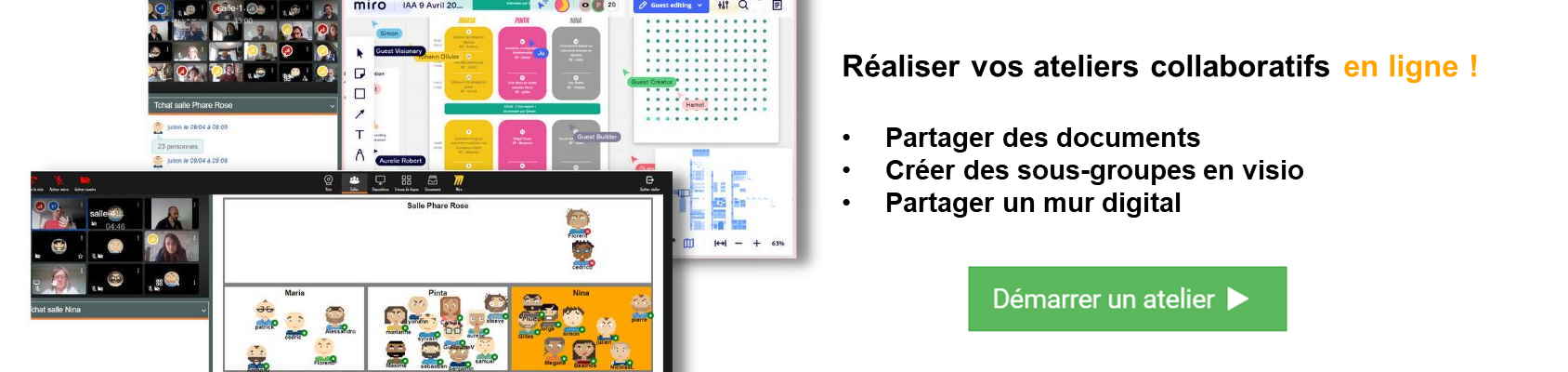 Atelier collaboratif en ligne
